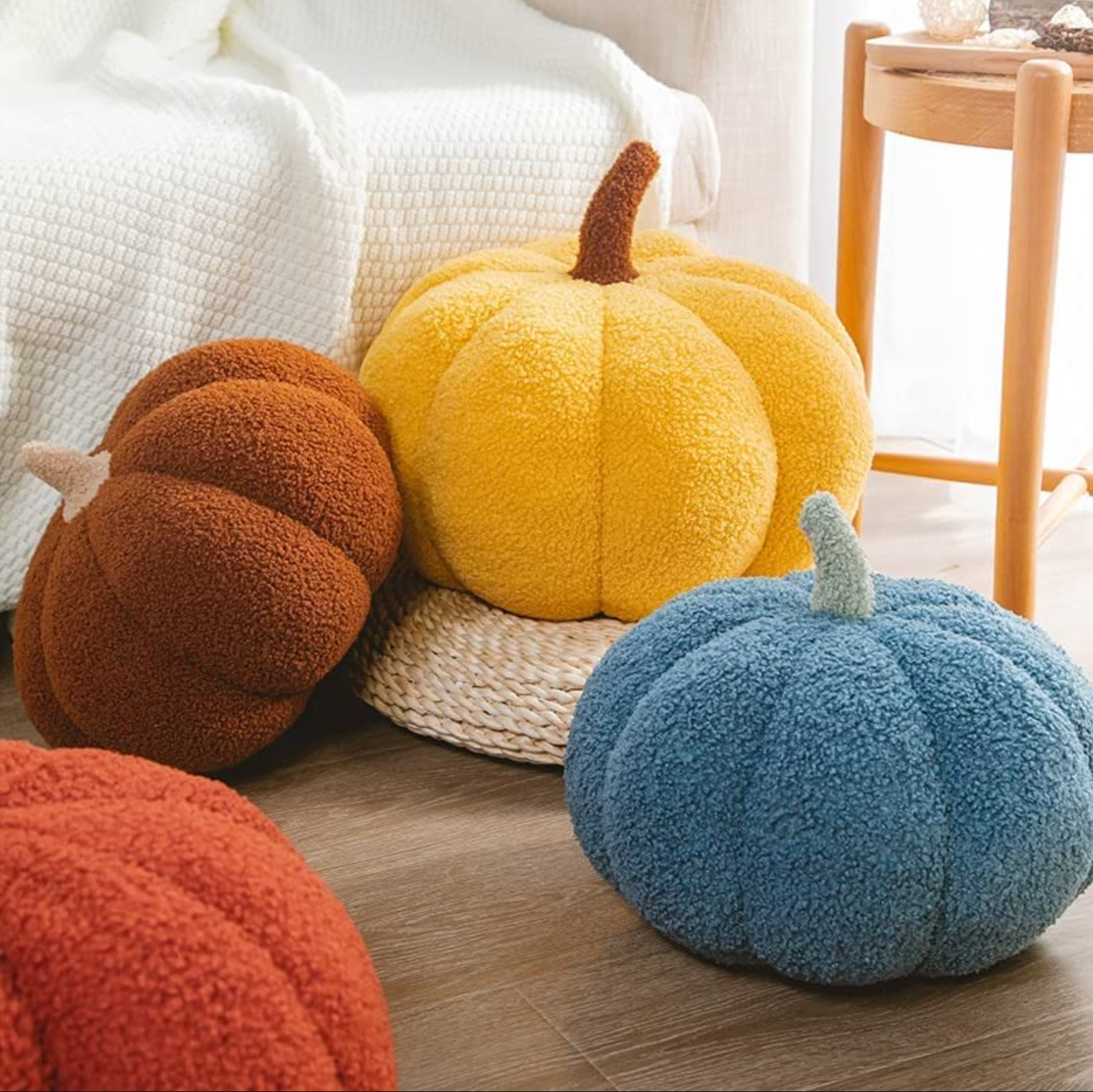 Pumpkin Plush Pillow | Founder’s Pick Seasonal Accent & Cozy Companion