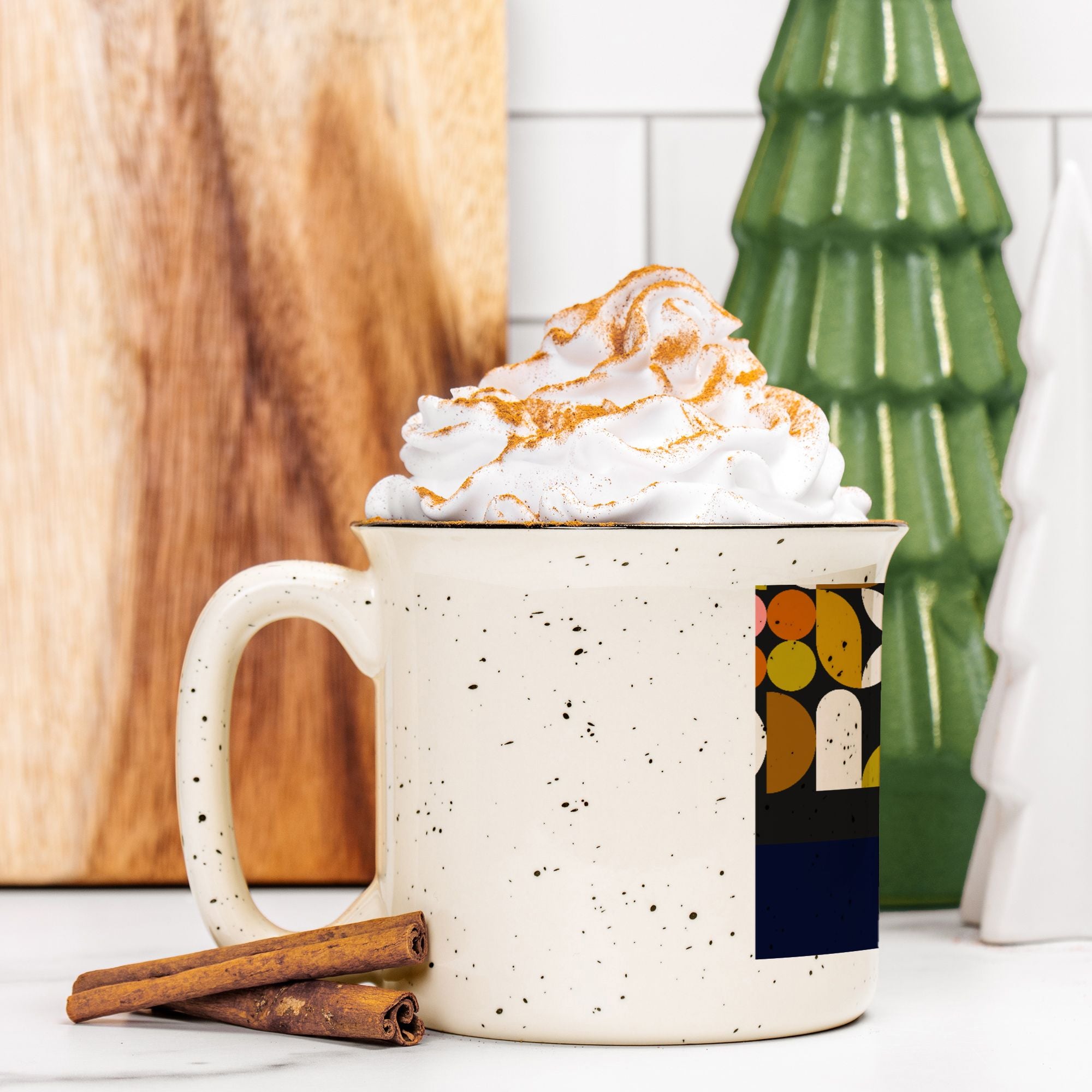 Muse in Motion Speckled Ceramic Mug (13oz) | LXRY Ritualware