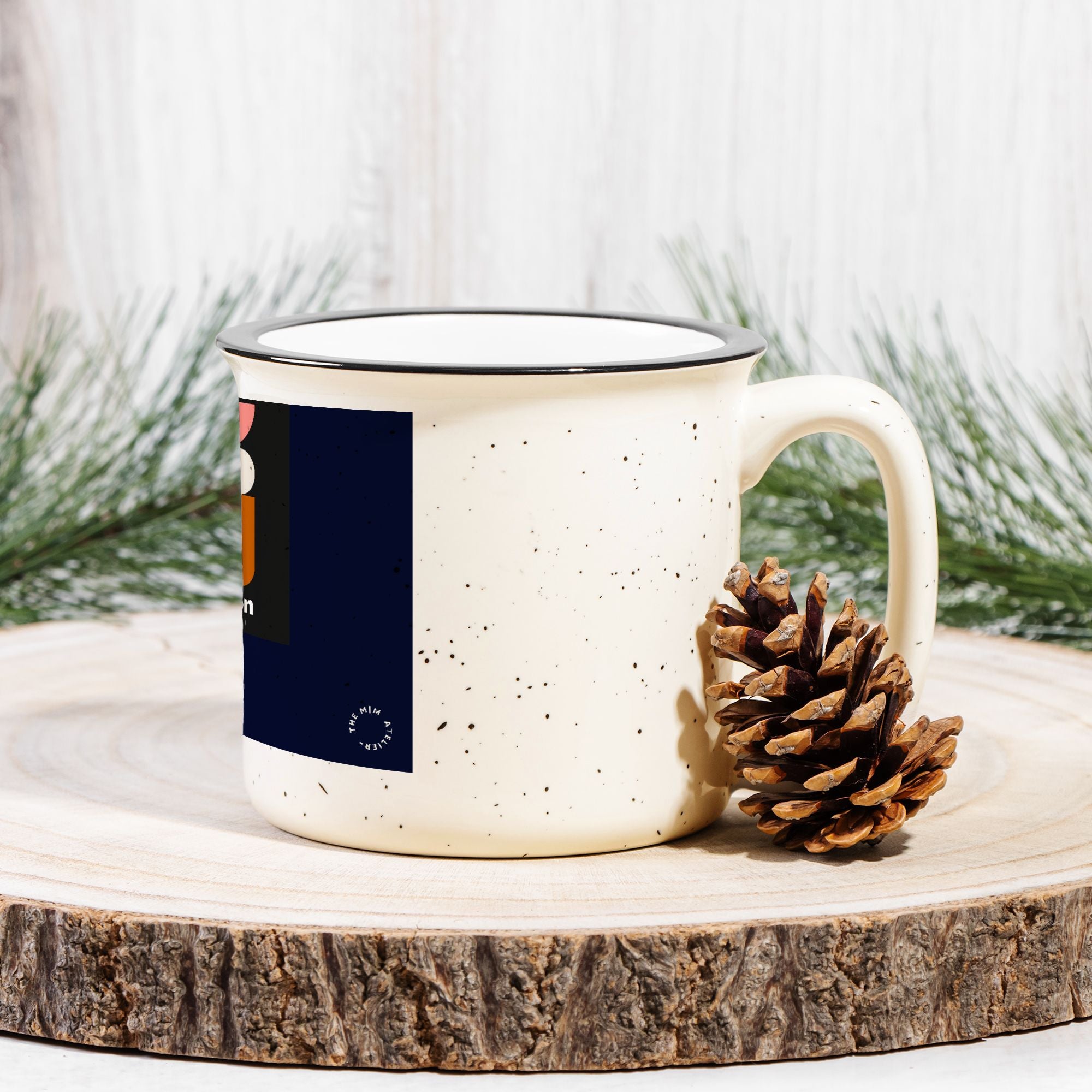 Muse in Motion Speckled Ceramic Mug (13oz) | LXRY Ritualware